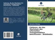 Couverture de Faktoren, die das Wachstum des informellen Transportsektors beeinflussen – Bodabodas