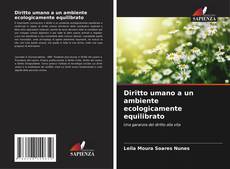 Capa do livro de Diritto umano a un ambiente ecologicamente equilibrato 