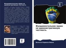 Copertina di Фундаментальное право на административную честность