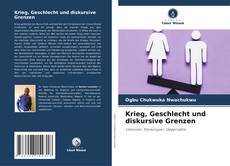 Capa do livro de Krieg, Geschlecht und diskursive Grenzen 