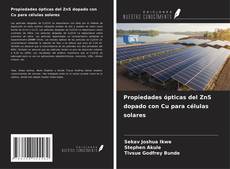 Couverture de Propiedades ópticas del ZnS dopado con Cu para células solares