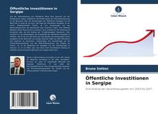 Capa do livro de Öffentliche Investitionen in Sergipe 