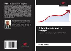 Portada del libro de Public investment in Sergipe