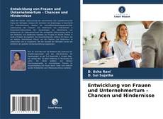 Capa do livro de Entwicklung von Frauen und Unternehmertum – Chancen und Hindernisse 