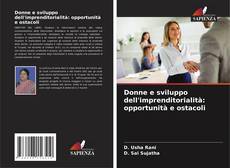 Donne e sviluppo dell'imprenditorialità: opportunità e ostacoli kitap kapağı