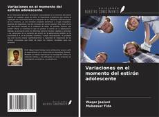 Capa do livro de Variaciones en el momento del estirón adolescente 