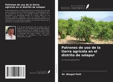 Buchcover von Patrones de uso de la tierra agrícola en el distrito de solapur