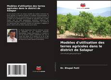 Buchcover von Modèles d'utilisation des terres agricoles dans le district de Solapur