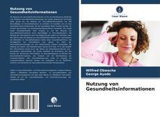 Capa do livro de Nutzung von Gesundheitsinformationen 