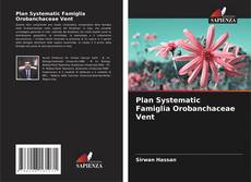 Plan Systematic Famiglia Orobanchaceae Vent kitap kapağı