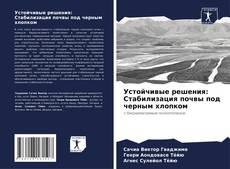 Устойчивые решения: Стабилизация почвы под черным хлопком的封面