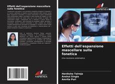 Обложка Effetti dell'espansione mascellare sulla fonetica