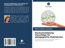 Capa do livro de Hochschulbildung: Vorschläge für pädagogische Maßnahmen 