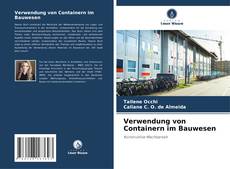 Capa do livro de Verwendung von Containern im Bauwesen 