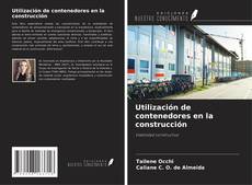 Capa do livro de Utilización de contenedores en la construcción 