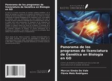 Capa do livro de Panorama de los programas de licenciatura de Genética en Biología en GO 
