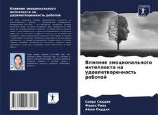 Bookcover of Влияние эмоционального интеллекта на удовлетворенность работой