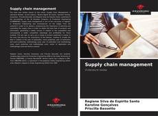 Portada del libro de Supply chain management