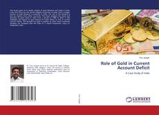 Couverture de Role of Gold in Current Account Deficit