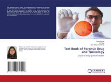 Portada del libro de Text Book of Forensic Drug and Toxicology