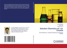 Portada del libro de Solution Chemistry of 1,8-Cineole