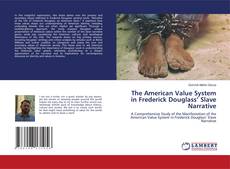 Portada del libro de The American Value System in Frederick Douglass’ Slave Narrative