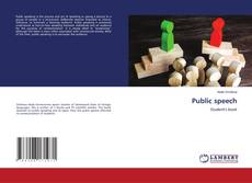 Portada del libro de Public speech