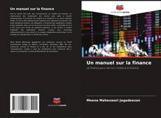 Buchcover von Un manuel sur la finance