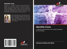 Buchcover von Identità trans