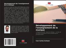 Capa do livro de Développement de l'enseignement de la musique 