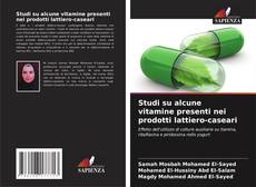 Capa do livro de Studi su alcune vitamine presenti nei prodotti lattiero-caseari 