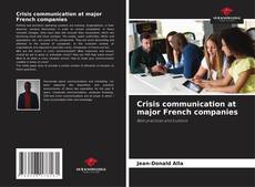 Обложка Crisis communication at major French companies