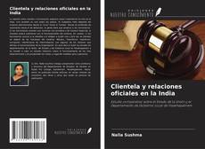 Buchcover von Clientela y relaciones oficiales en la India