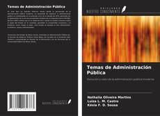 Buchcover von Temas de Administración Pública