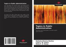 Topics in Public Administration kitap kapağı