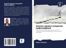 Анализ уровня владения орфографией的封面