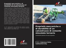 Borítókép a  Proprietà meccaniche e di durabilità di un calcestruzzo di cemento miscelato ternario - hoz