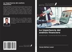 Buchcover von La importancia del análisis financiero