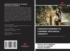 Buchcover von LANGUAGE BARRIERS TO LEARNING GEOLOGICAL CONCEPTS
