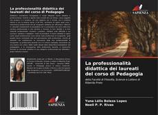Обложка La professionalità didattica dei laureati del corso di Pedagogia