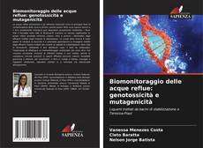 Buchcover von Biomonitoraggio delle acque reflue: genotossicità e mutagenicità