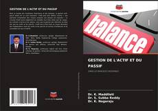 Buchcover von GESTION DE L'ACTIF ET DU PASSIF