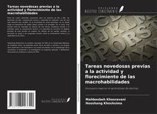 Buchcover von Tareas novedosas previas a la actividad y florecimiento de las macrohabilidades