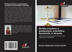Capa do livro de Diritto d'autore e produzione scientifica femminile in Brasile 