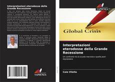 Capa do livro de Interpretazioni eterodosse della Grande Recessione 