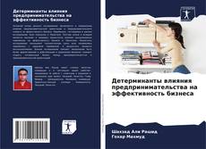 Couverture de Детерминанты влияния предпринимательства на эффективность бизнеса