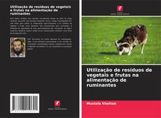 Buchcover von Utilização de resíduos de vegetais e frutas na alimentação de ruminantes