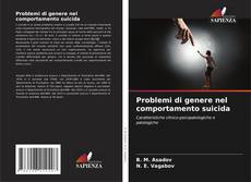 Buchcover von Problemi di genere nel comportamento suicida