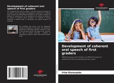 Borítókép a  Development of coherent oral speech of first graders - hoz