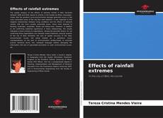 Buchcover von Effects of rainfall extremes